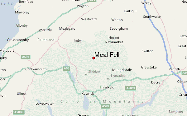 Meal Fell Location Map