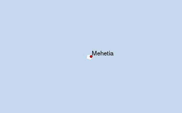 Mehetia Location Map