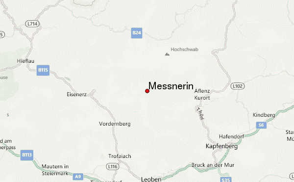 Messnerin Location Map
