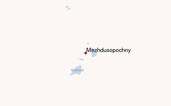 Mezhdusopochny Location Map
