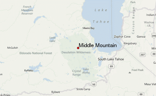 Middle Mountain Location Map