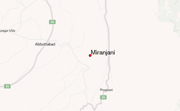 Miranjani Location Map