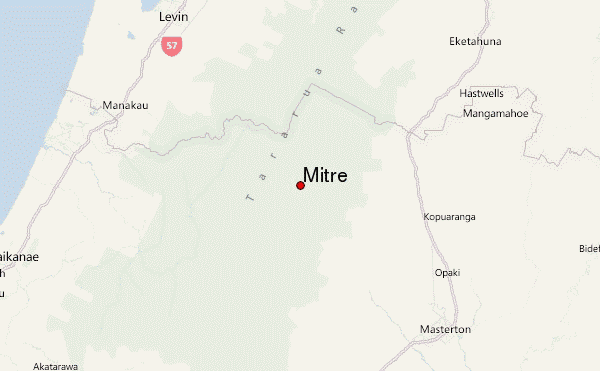 Mitre Location Map