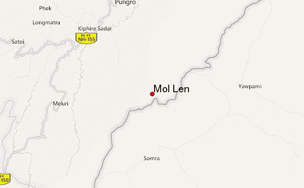 Mol Len Location Map