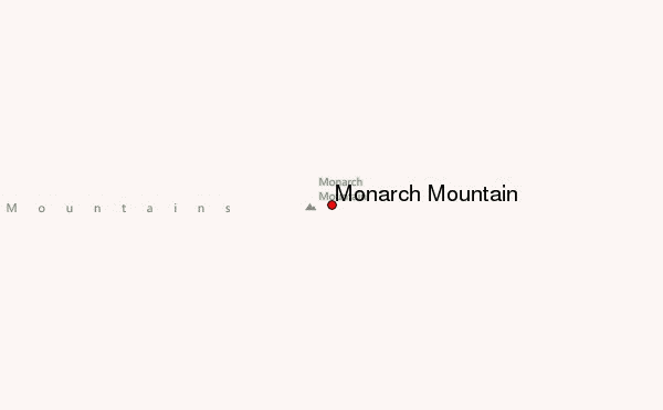 Monarch Mountain Location Map