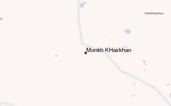 Mönkh KHairkhan Location Map
