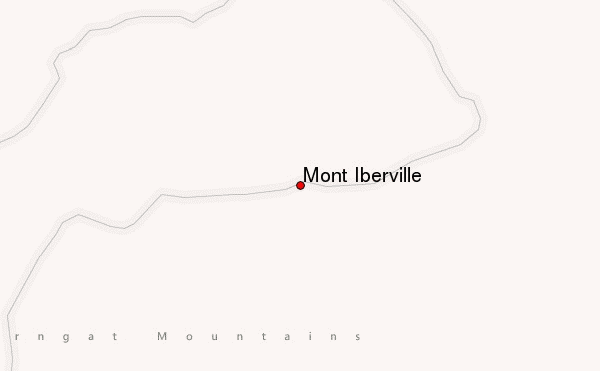 Mont Iberville Location Map