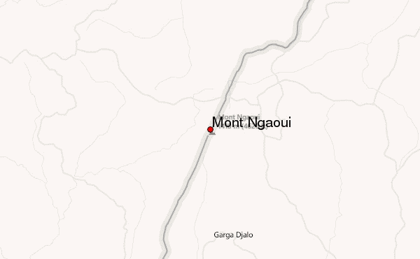 Mont Ngaoui Location Map