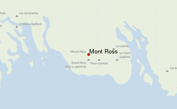Mont Ross Location Map