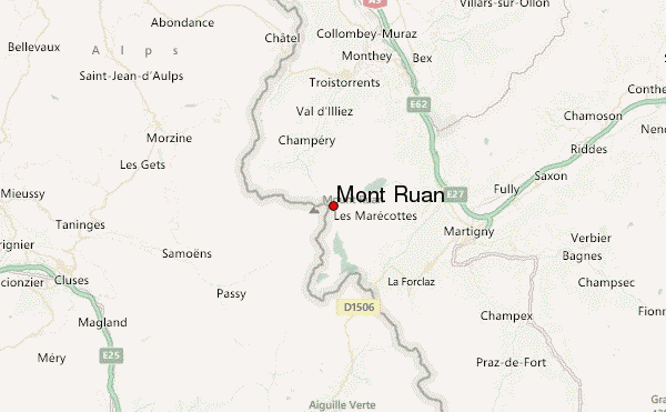 Mont Ruan Location Map