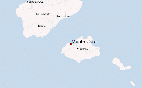 Monte Cara Location Map