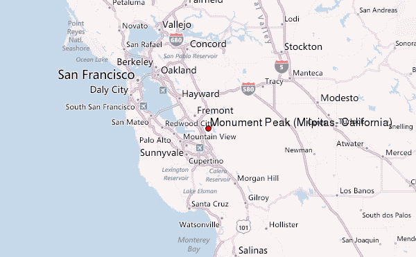 Monument Peak Milpitas California