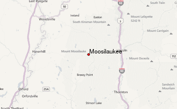 Moosilaukee Location Map