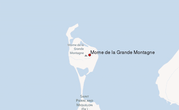 Morne de la Grande Montagne Location Map