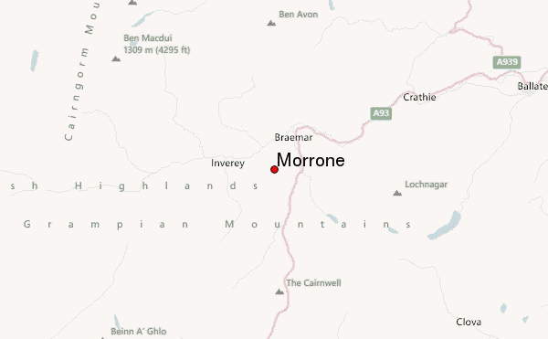 Morrone Location Map