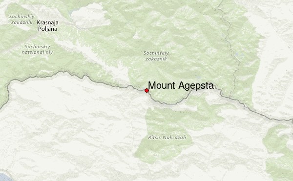 Mount Agepsta Location Map