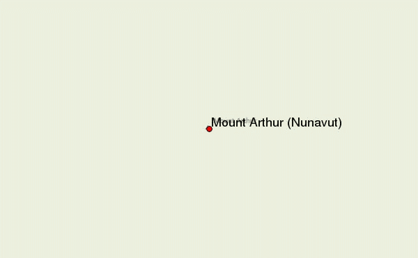 Mount Arthur (Nunavut) Location Map