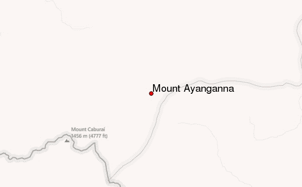 Mount Ayanganna Location Map