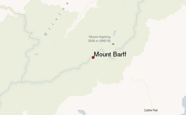 Mount Barff Location Map