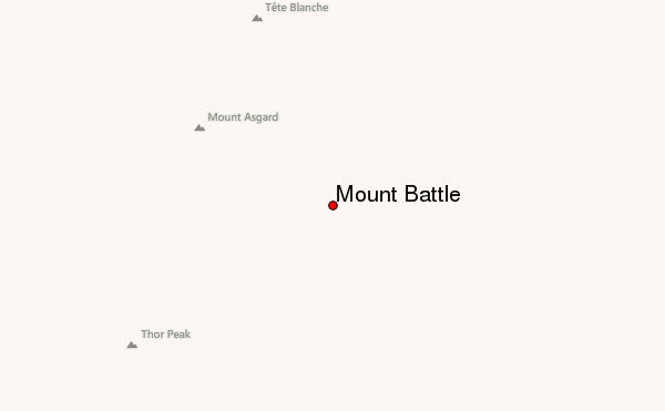Mount Battle Location Map