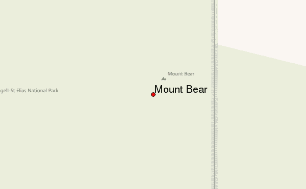 Mount Bear Location Map