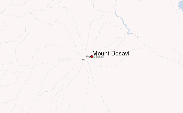 Mount Bosavi Location Map