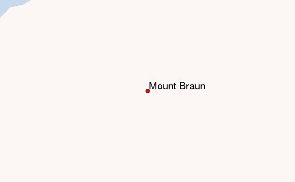 Mount Braun Location Map