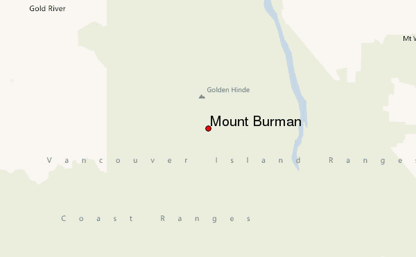 Mount Burman Location Map