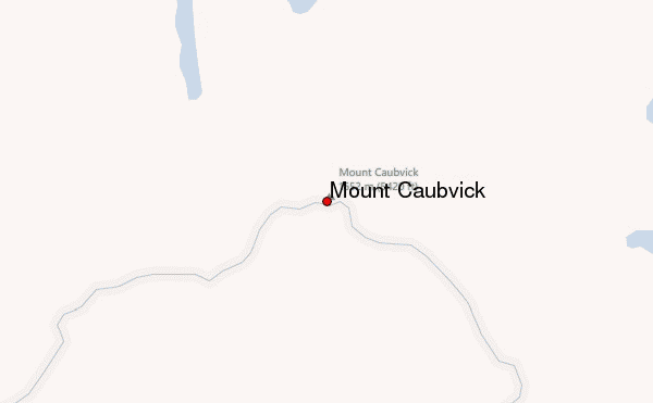 Mount Caubvick Location Map