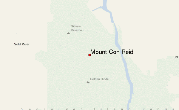 Mount Con Reid Location Map
