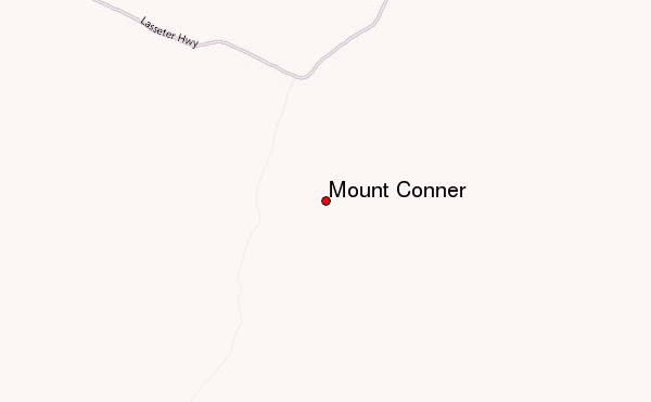 Mount Conner Location Map