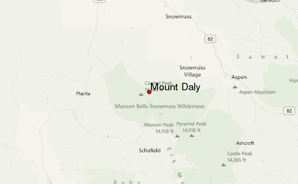 Mount Daly Location Map