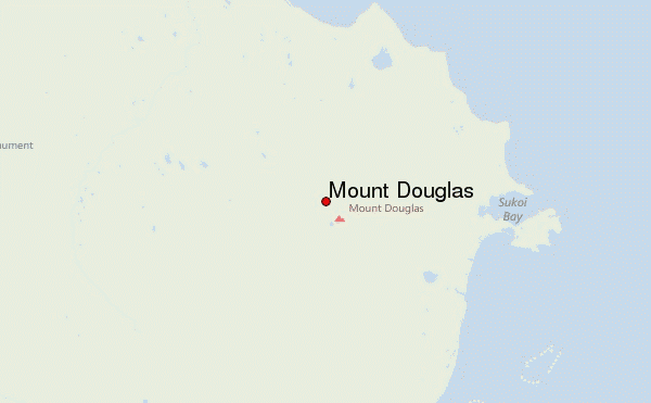Mount Douglas Location Map