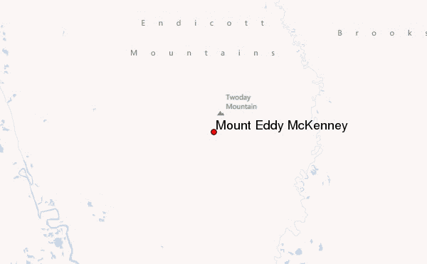 Mount Eddy McKenney Location Map
