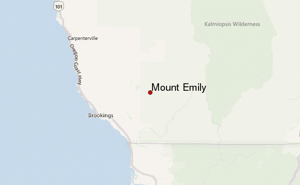 Mount Emily Location Map