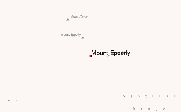 Mount Epperly Location Map