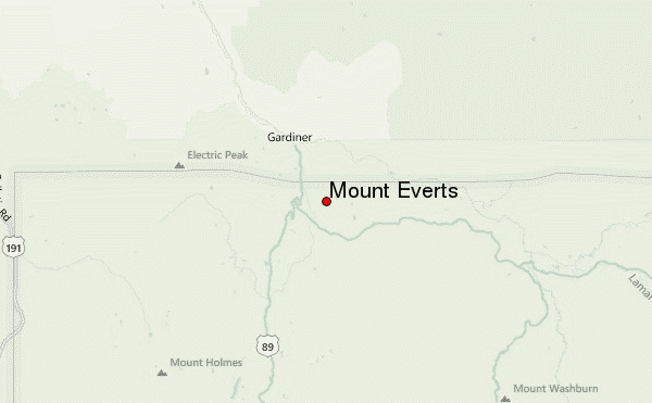 Mount Everts Location Map