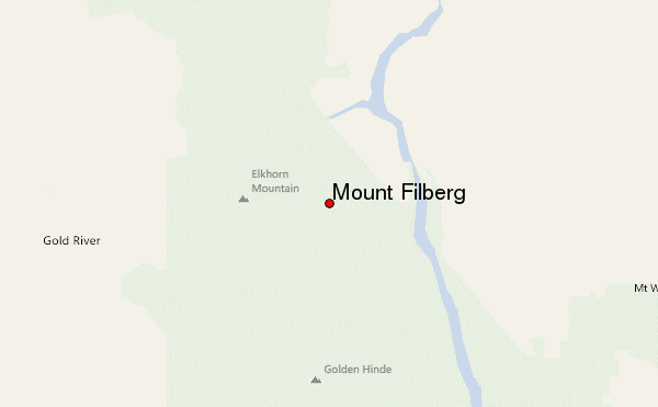 Mount Filberg Location Map