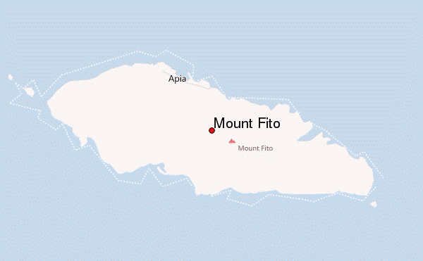Mount Fito Location Map