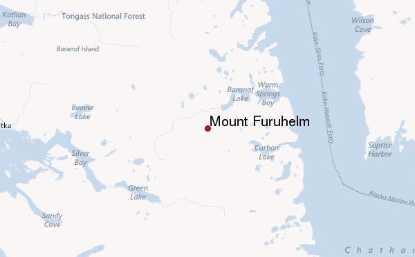 Mount Furuhelm Location Map