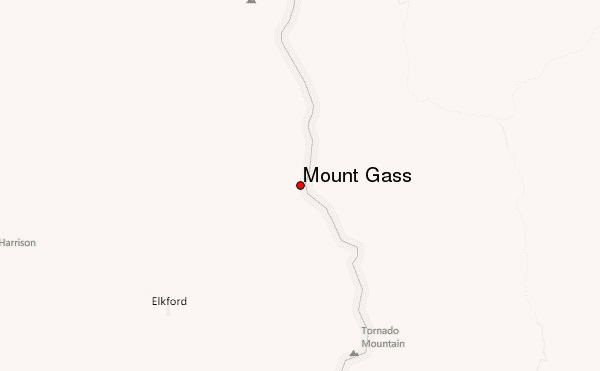 Mount Gass Location Map