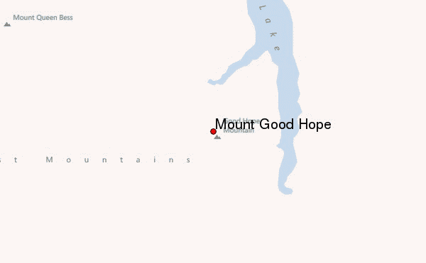 Mount Good Hope Location Map
