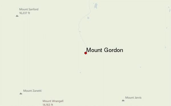 Mount Gordon Location Map
