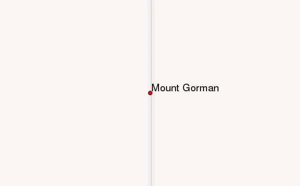Mount Gorman Location Map