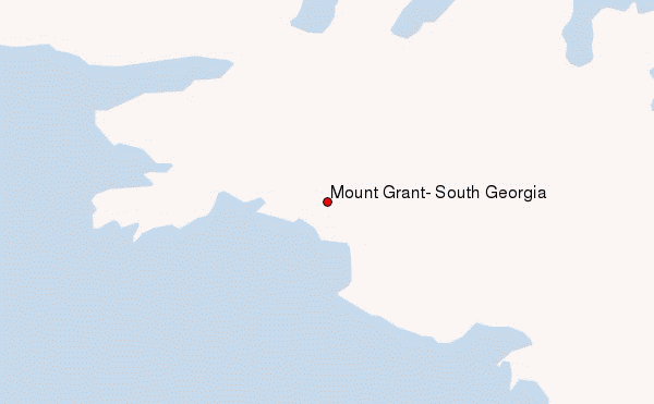 Mount Grant, (Allardyce Range) Location Map