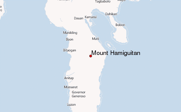 Mount Hamiguitan Location Map