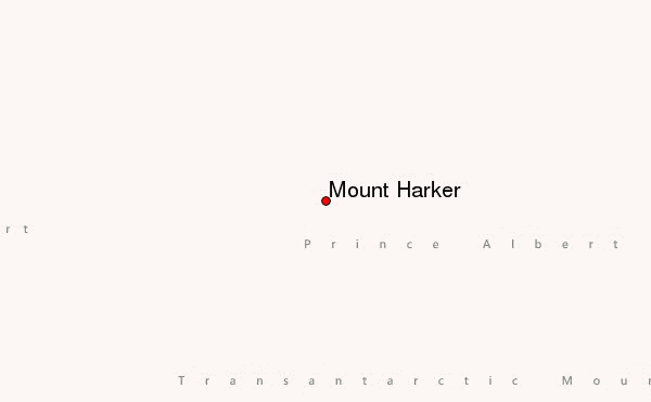 Mount Harker Location Map