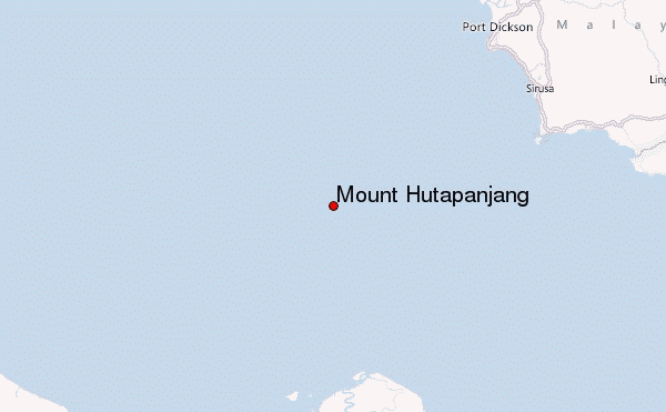 Mount Hutapanjang Location Map