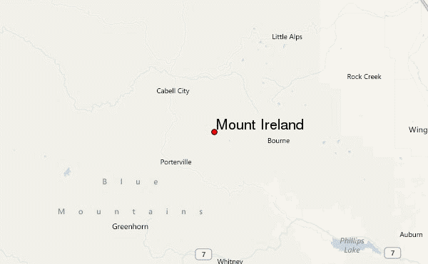 Mount Ireland Location Map