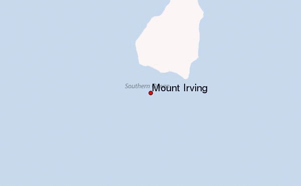 Mount Irving Location Map